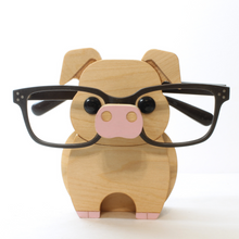 Load image into Gallery viewer, Pig Eyeglass Stand Ornament Home Office Desk Decor Farm Gift