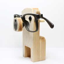 Load image into Gallery viewer, Wheaten Terrier Dog Eyeglass Stand Gift Ornament Home Decor Art - Side View