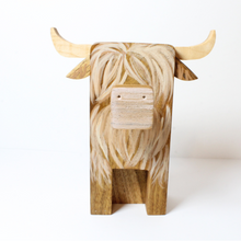 Load image into Gallery viewer, Highland Cow Eyeglass Stand
