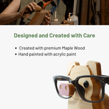 Load image into Gallery viewer, Pig Eyeglass Stand Ornament Home Office Desk Decor Farm Gift