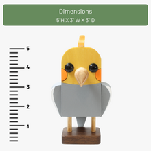Load image into Gallery viewer, Cockatiel Eyeglass Stand / Glasses Holder