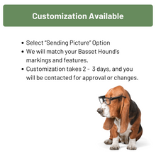 Load image into Gallery viewer, Basset Hound Dog Eyeglass Stand