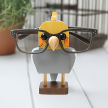 Load image into Gallery viewer, Cockatiel Eyeglass Stand / Glasses Holder