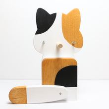 Load image into Gallery viewer, Calico Cat Eyeglass Stand