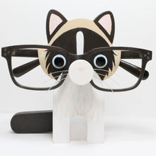 Load image into Gallery viewer, Ragdoll Cat Eyeglass Stand