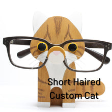 Load image into Gallery viewer, Personalized Cat Gift Custom Cat Gifts Eyeglass Stand Cat Mom Cat Dad Gift