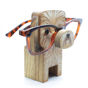 Shih Tzu Dog Wearing Eyeglasses Stand / Glasses Holder