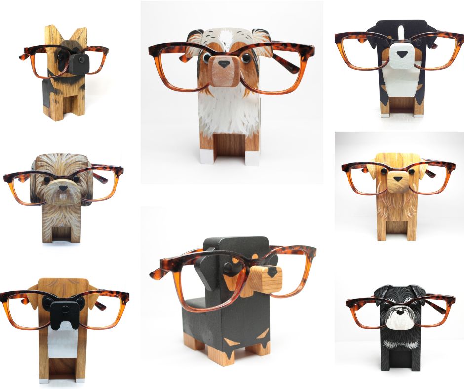 Custom Cat Eyeglass Stand / Holder – Rogue Bunny Woodworks
