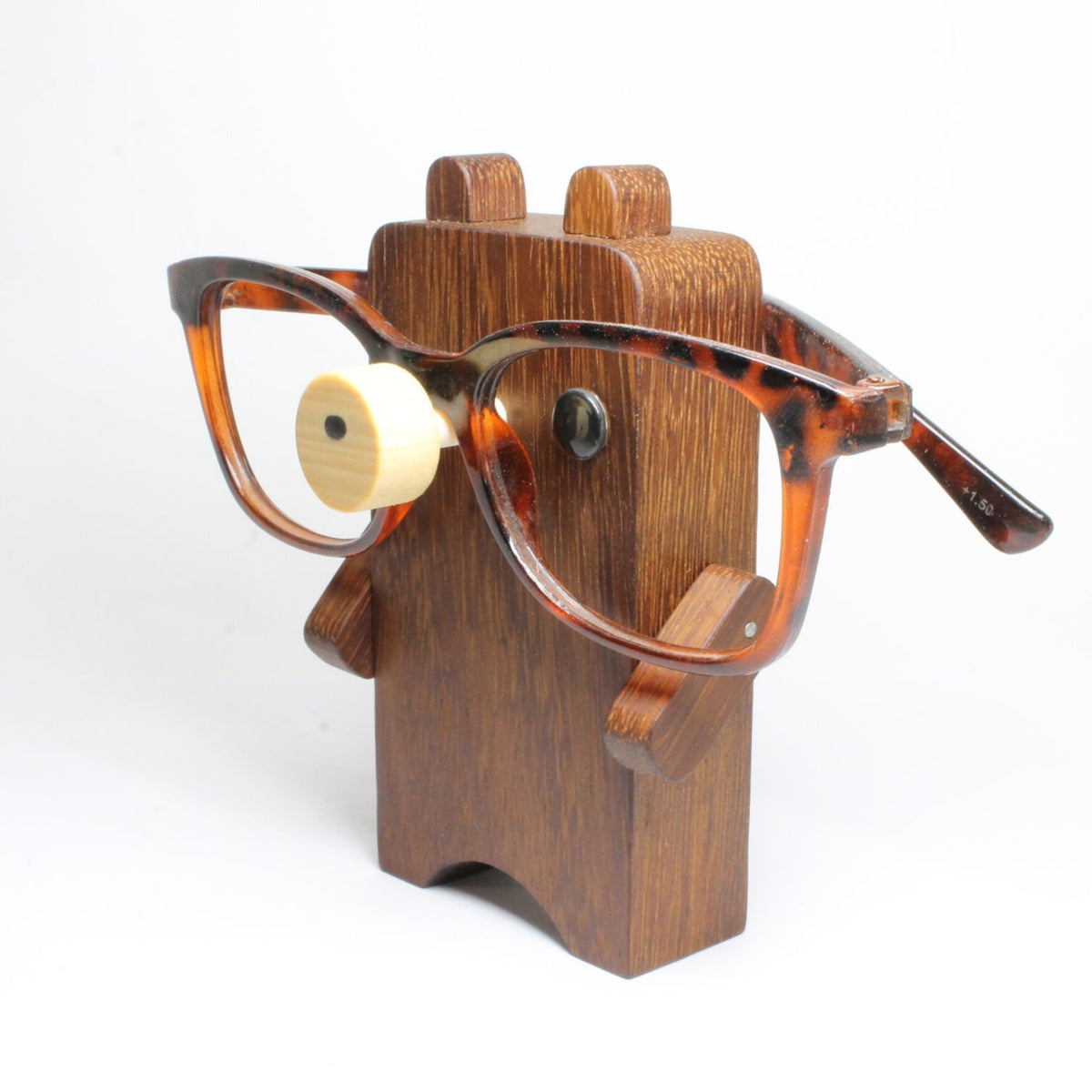 Panda Bear Wearing Eyeglasses Stand – Rogue Bunny Woodworks