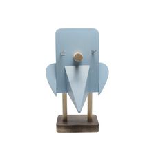 Load image into Gallery viewer, Pastel Blue Bird Eyeglass Stand