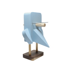 Load image into Gallery viewer, Pastel Blue Bird Eyeglass Stand