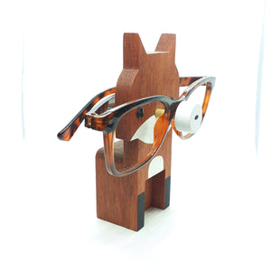 Fox Wearing Eyeglasses Stand / Glasses Holder