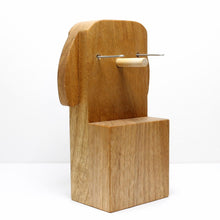 Load image into Gallery viewer, Labradoodle / Goldendoodle Dog Wearing Eyeglasses Stand / Glasses Holder