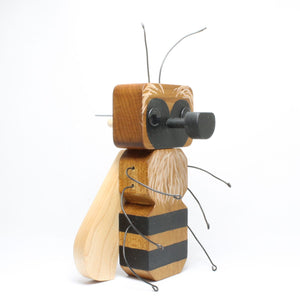 Honey bee eyeglass stand