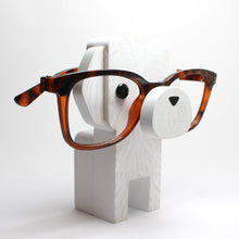 Load image into Gallery viewer, Maltese Dog Eyeglass Stand / Holder