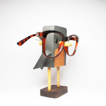 Load image into Gallery viewer, wooden animal eyeglass stand