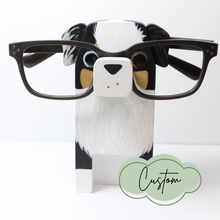 Load image into Gallery viewer, Australian Shepherd Gift Eyeglass Stand Aussie Ornament Memorial Gift Personalized Custom