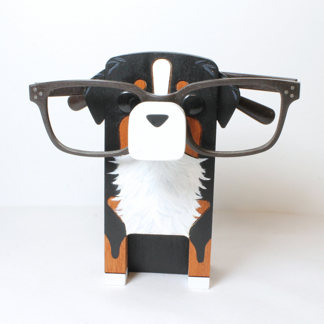 Bernese Mountain Dog Eyeglass Stand / Glasses Holder