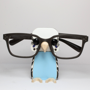 Budgie eyeglass stand ornament gift home decor