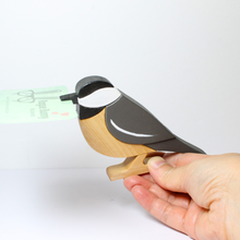 Load image into Gallery viewer, Chickadee Card Holder | Bird Note Holder