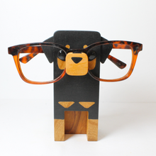 Load image into Gallery viewer, Doberman Wearing Eyeglasses Stand / Glasses Holder