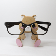 Load image into Gallery viewer, Hamster Gift Eyeglass Stand Cute Desk Accessory Office Decor Kawaii