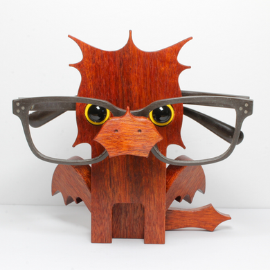 Red Dragon Eyeglass Stand / Glasses Holder