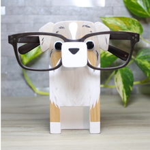 Load image into Gallery viewer, Australian Shepherd Gift Eyeglass Stand Aussie Ornament Memorial Gift Personalized Custom