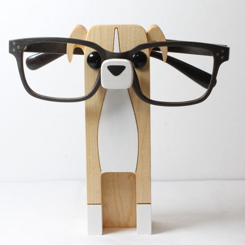 Greyhound Eyeglass Stand / Whippet Glasses Holder