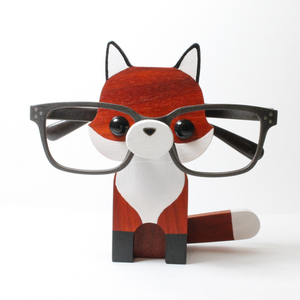 Fox Eyeglass Stand Gift Ornament Decor