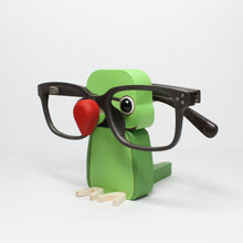 Load image into Gallery viewer, Indian Ringneck Parakeet Parrot eyeglass stand ornament gift decor