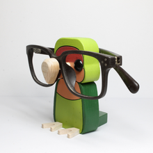 Load image into Gallery viewer, Lovebird eyeglass stand ornament gift home decor