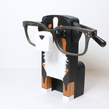 Load image into Gallery viewer, Bernese Mountain Dog Eyeglass Stand / Glasses Holder