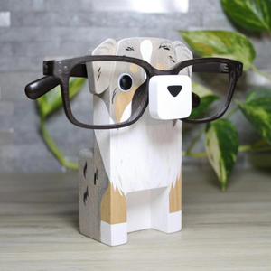 Australian Shepherd Gift Eyeglass Stand Aussie Ornament Memorial Gift Personalized Custom