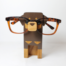 Load image into Gallery viewer, Doberman Wearing Eyeglasses Stand / Glasses Holder