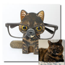 Load image into Gallery viewer, Personalized Cat Gift Custom Cat Gift Eyeglass Stand