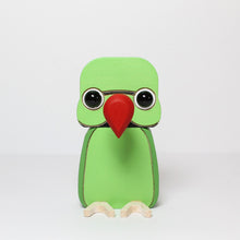 Load image into Gallery viewer, Indian Ringneck Parakeet Eyeglass Stand | 3.5&quot; Tall