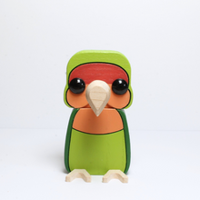 Load image into Gallery viewer, Lovebird eyeglass stand ornament gift home decor