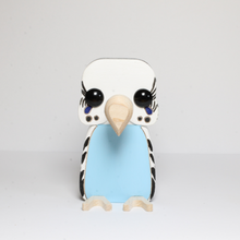 Load image into Gallery viewer, Budgie eyeglass stand ornament gift home decor