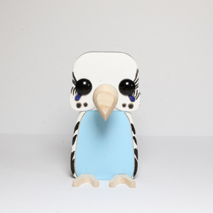 Budgie eyeglass stand ornament gift home decor