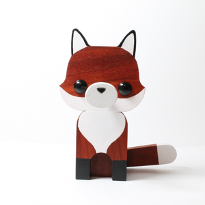 Fox Eyeglass Stand Gift Ornament Decor