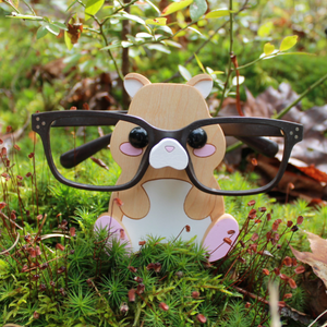 Hamster Gift Eyeglass Stand Cute Desk Accessory Office Decor Kawaii