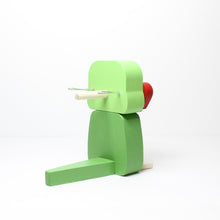 Load image into Gallery viewer, Indian Ringneck Parakeet Eyeglass Stand | 3.5&quot; Tall