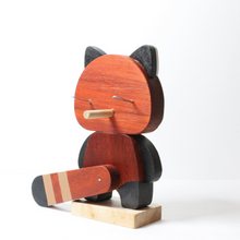 Load image into Gallery viewer, red panda ornament back view