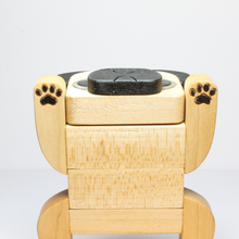 Load image into Gallery viewer, Wood Pug Trinket Box
