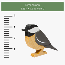 Load image into Gallery viewer, Chickadee Card Holder | Bird Note Holder