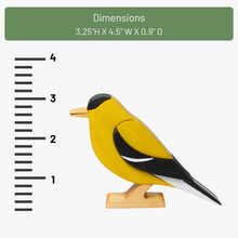 Load image into Gallery viewer, Goldfinch Card Holder | Bird Note Holder