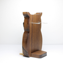 Load image into Gallery viewer, wood owl eyeglass stand gift home decor ornament