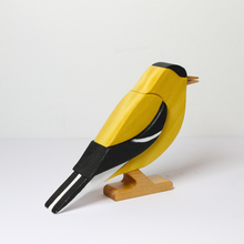 Load image into Gallery viewer, Goldfinch Card Holder | Bird Note Holder