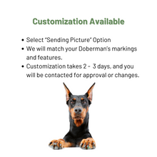 Load image into Gallery viewer, Doberman Wearing Eyeglasses Stand / Glasses Holder